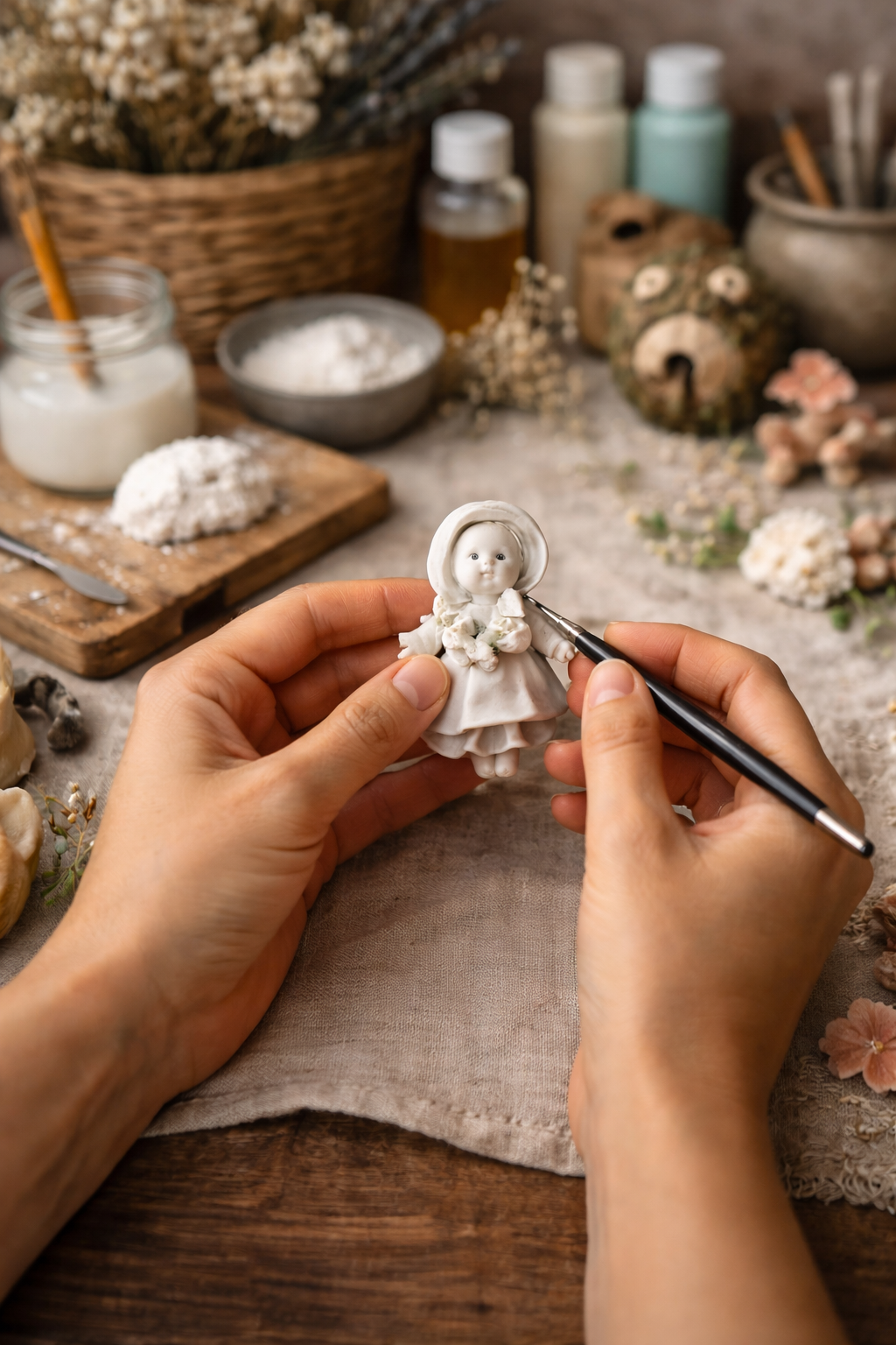 Comment réaliser de la porcelaine froide