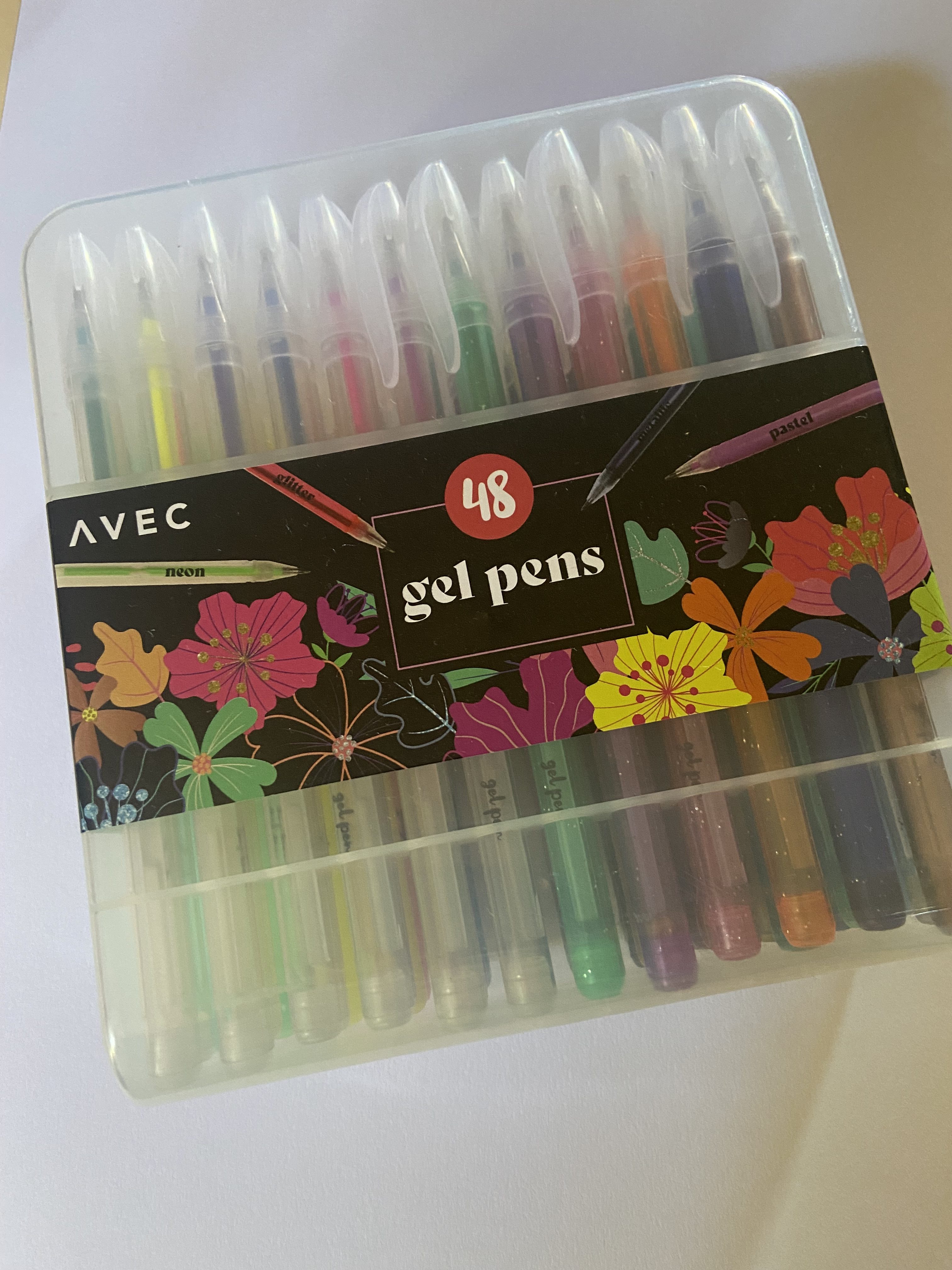 Présentation et test des gels pens de chez Action