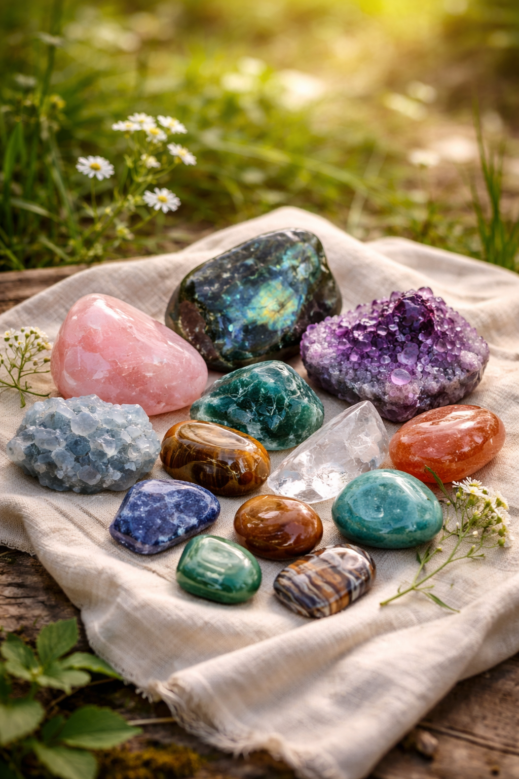 Les pierres naturelles dans la vie de tous les jours